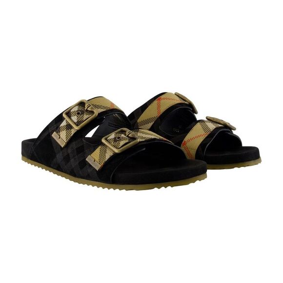 Mf Urchin Sandals - Burberry - Leather - Black - Picture 2 of 2